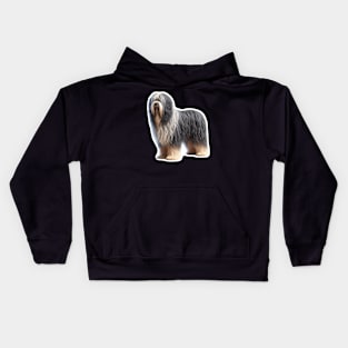 Bergamasco Sheepdog Kids Hoodie